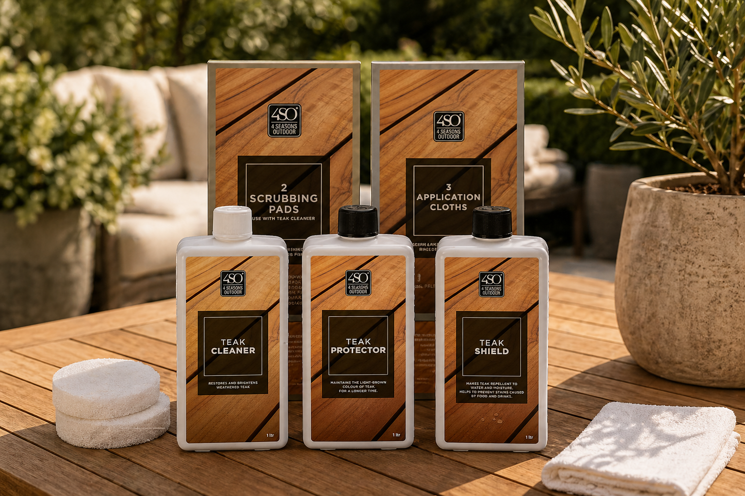 Onderhoudsproducten Teak
