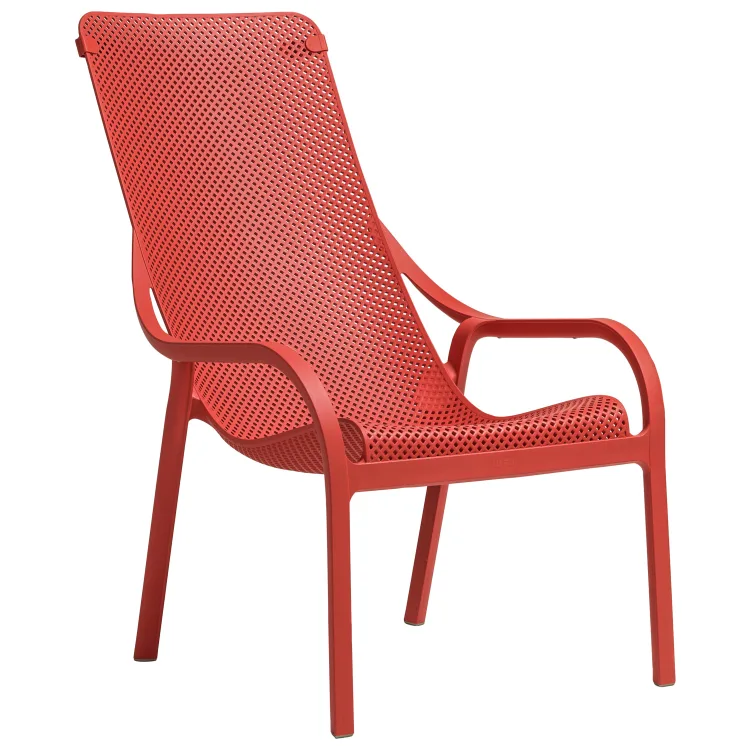 Nardi Net Lounge stoel corallo