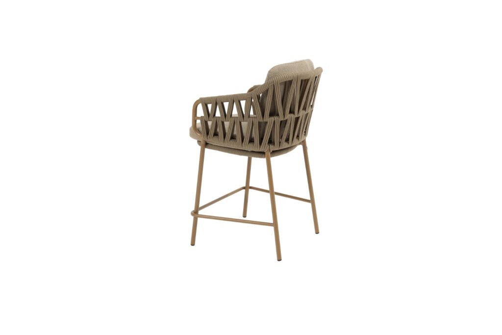 4 Seasons Outdoor Biarritz high dining stoel incl. 2 kussens