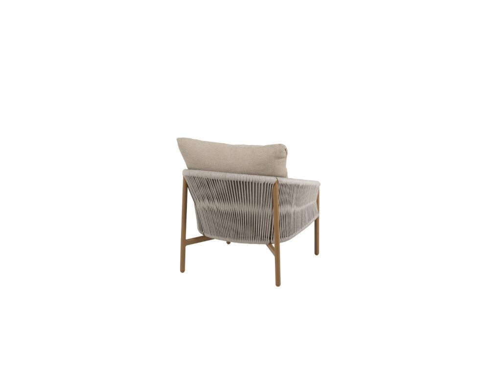 4 Seasons Outdoor Milos lounge stoel incl. 2 kussens