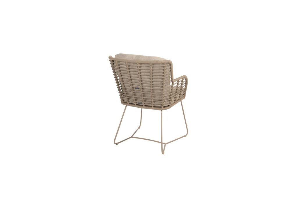 4 Seasons Outdoor 7-delige diningset 6x Fabrice Dining stoel Latte 1x Liam tafel 240x100cm Latte
