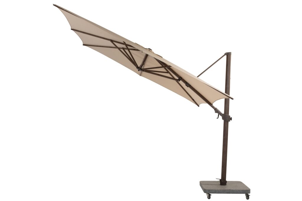 4 Seasons Outdoor Siesta Premium 300 x 300 cm. beach met wenge frame