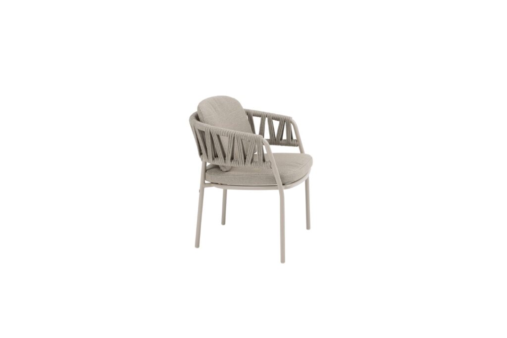 Taste 4SO Calma dining stoel latte incl. 2 kussens