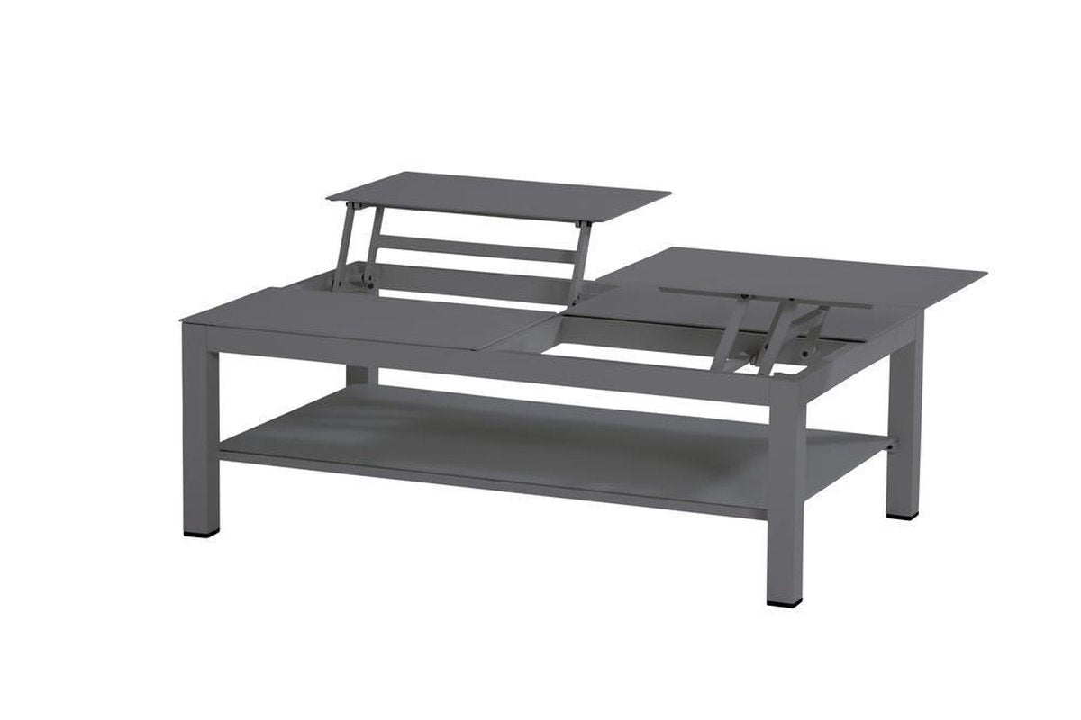 Taste by 4SO vallarta coffeetable 120 x 72 x 40 cm.(matt carbon)