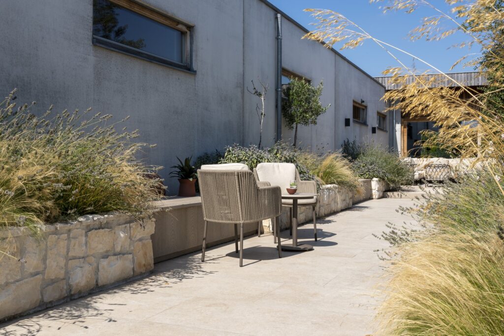 4 Seasons Outdoor Bernini dining stoel terre incl. 2 kussens