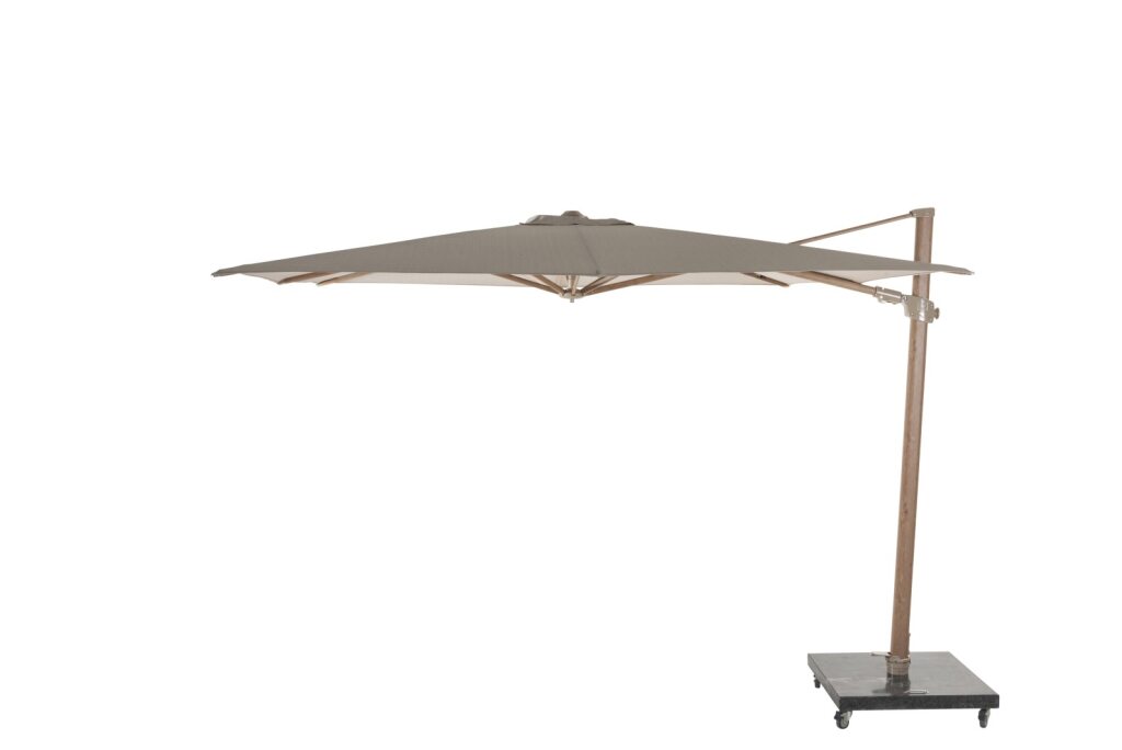 4 Seasons Outdoor Siesta Premium 3x3 woodlook/sand
