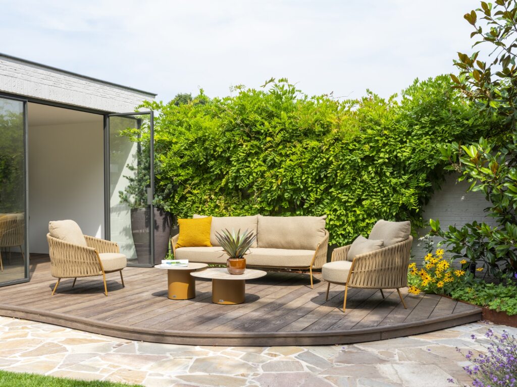 4 Seasons Outdoor Molina lounge stoel incl. 2 kussens