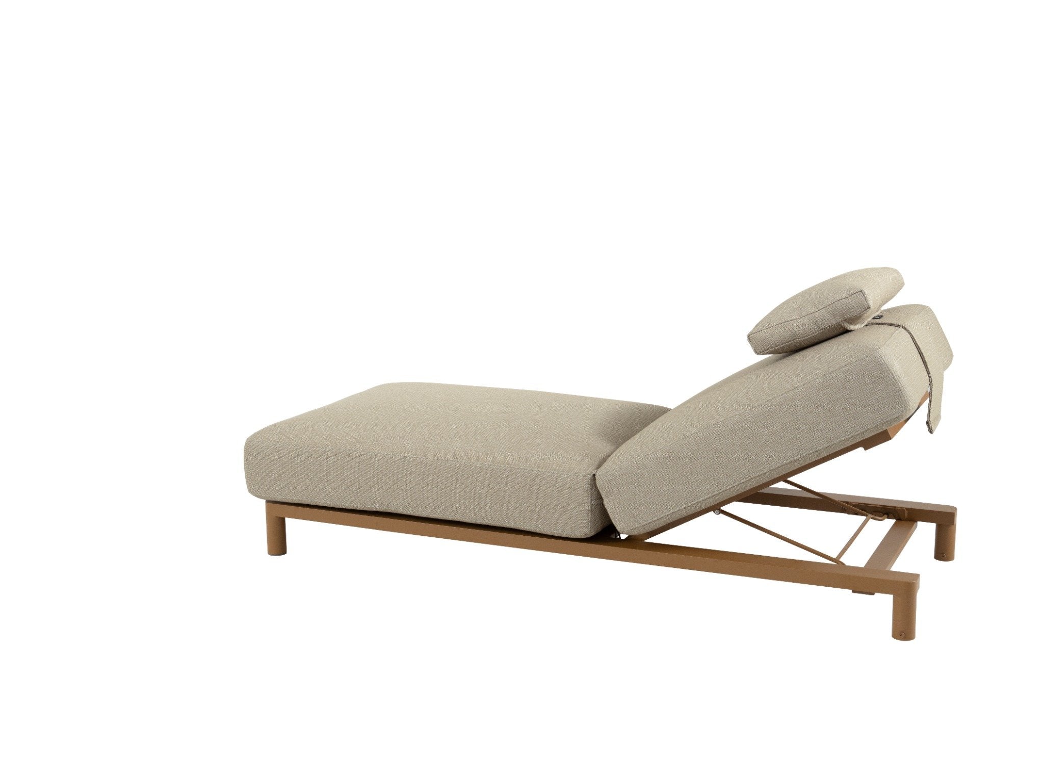 4 Seasons Outdoor Madeira ligbed amber incl. kussen en hoofdkussen