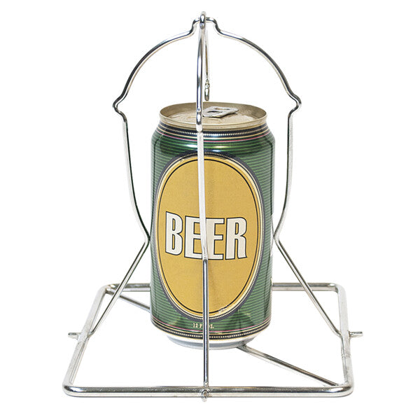 Big Green Egg Folding Beer Can Chicken Rack