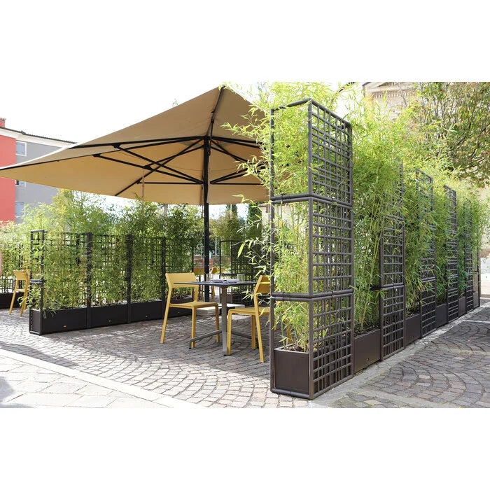 Nardi Sipario 2 Modulaire Terrasafscheiding Basalt