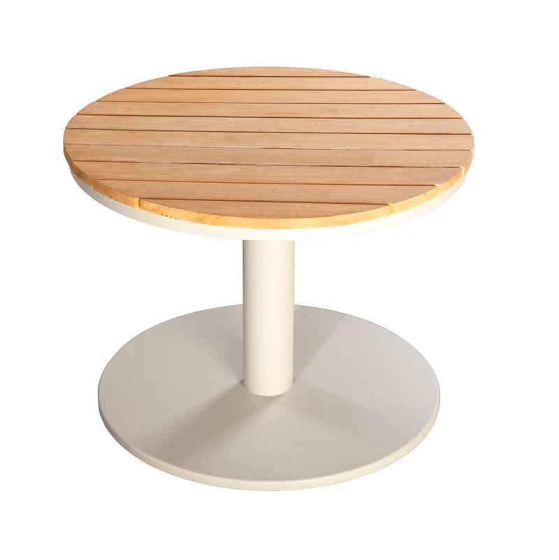 Yoi Millor side table 60x45cm alu salixteak