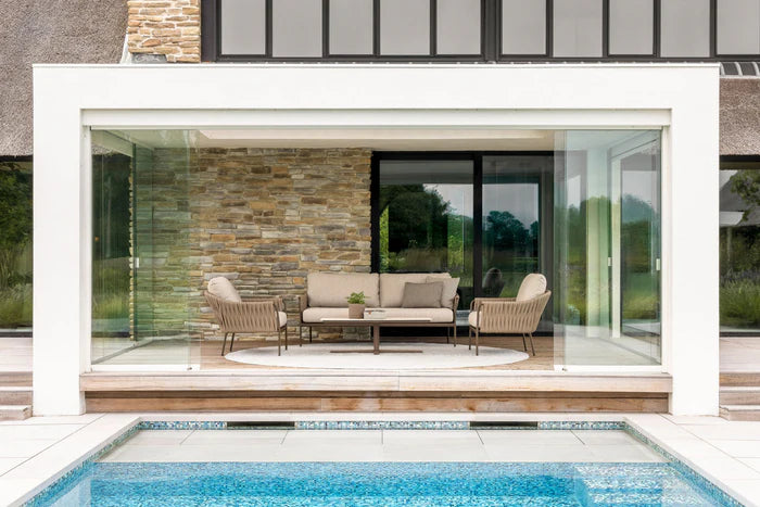 YOI Hydra Lounge Set 3-Zitsbank + 2 Hydra Lounge Stoelen