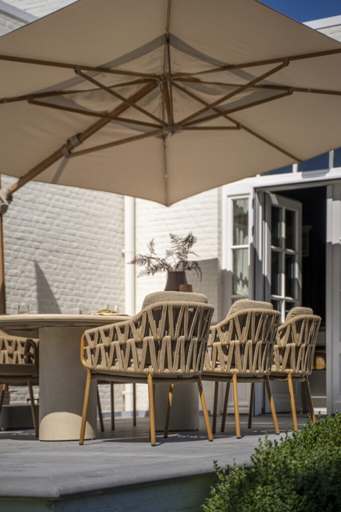4 Seasons Biarritz dining stoel incl. 2 kussens