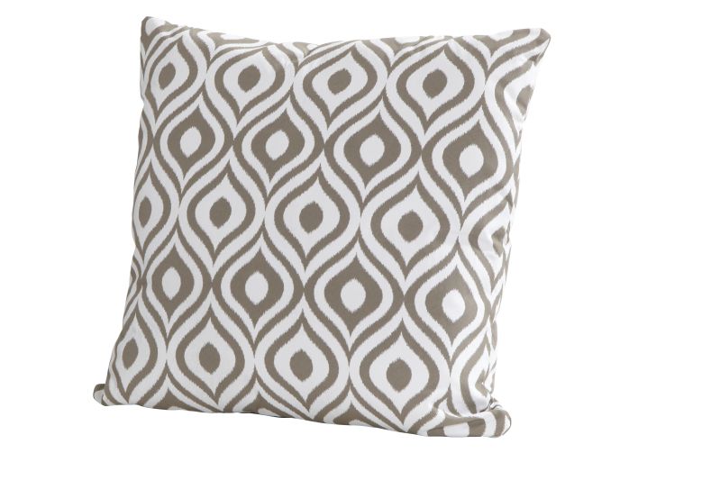 4 Seasons Outdoor Pillow 50 x 50 cm Pinamar Taupe