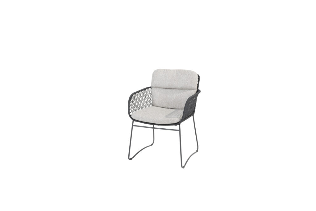 4 Seasons Outdoor Aprilla dining stoel Antraciet