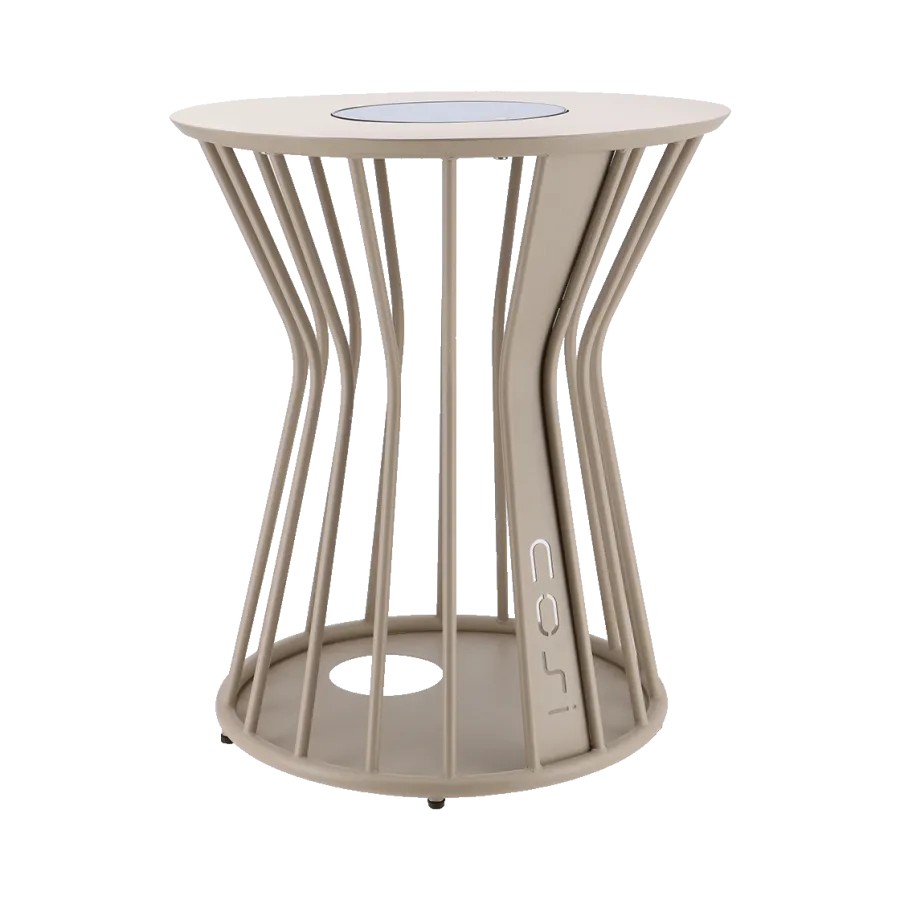 Cosilumia round sandy beige Ø52x60 cm