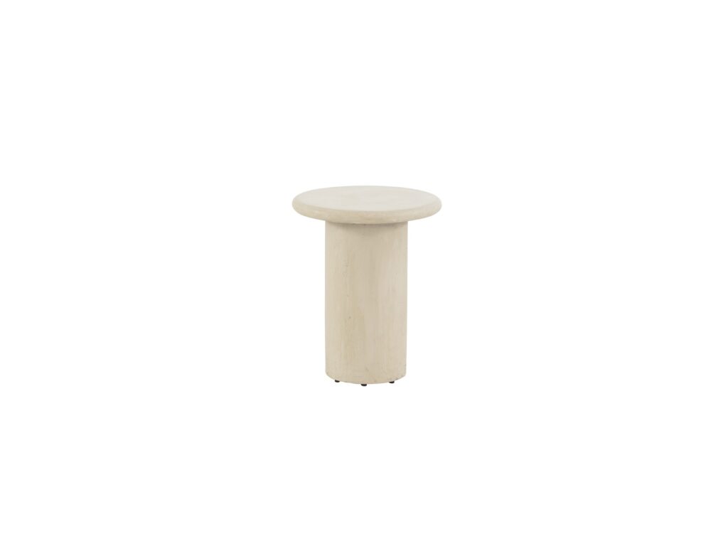 4 Seasons Outdoor Hampton rond bijzettafelblad mortex, 45 x 55 cm