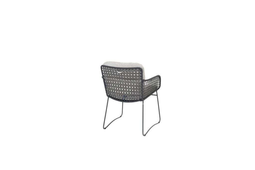 4 Seasons Outdoor Aprilla dining stoel Antraciet