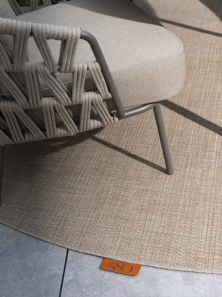 4 Seasons Outdoor Mallorca low dining stoel incl. 2 kussens