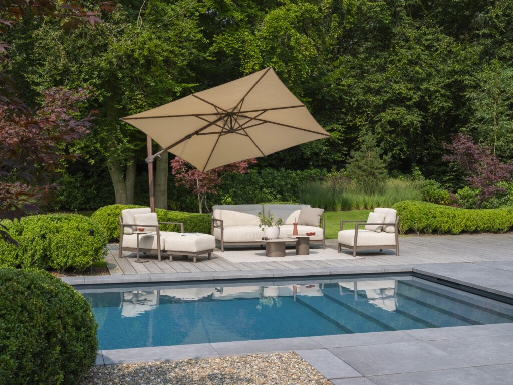 4 Seasons Outdoor Capresi lounge stoel incl. 3 kussens