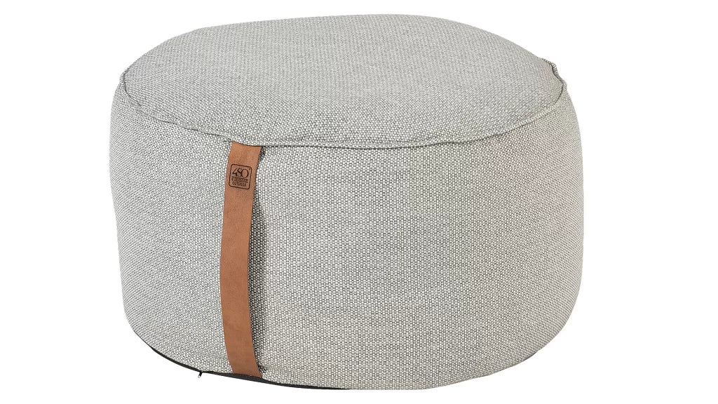 4 Seasons Outdoor Puff big Mid Grey