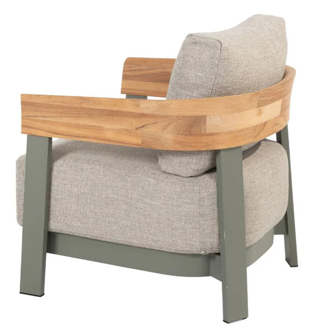 4 Seasons Outdoor Varenna lounge stoel met voetenbank