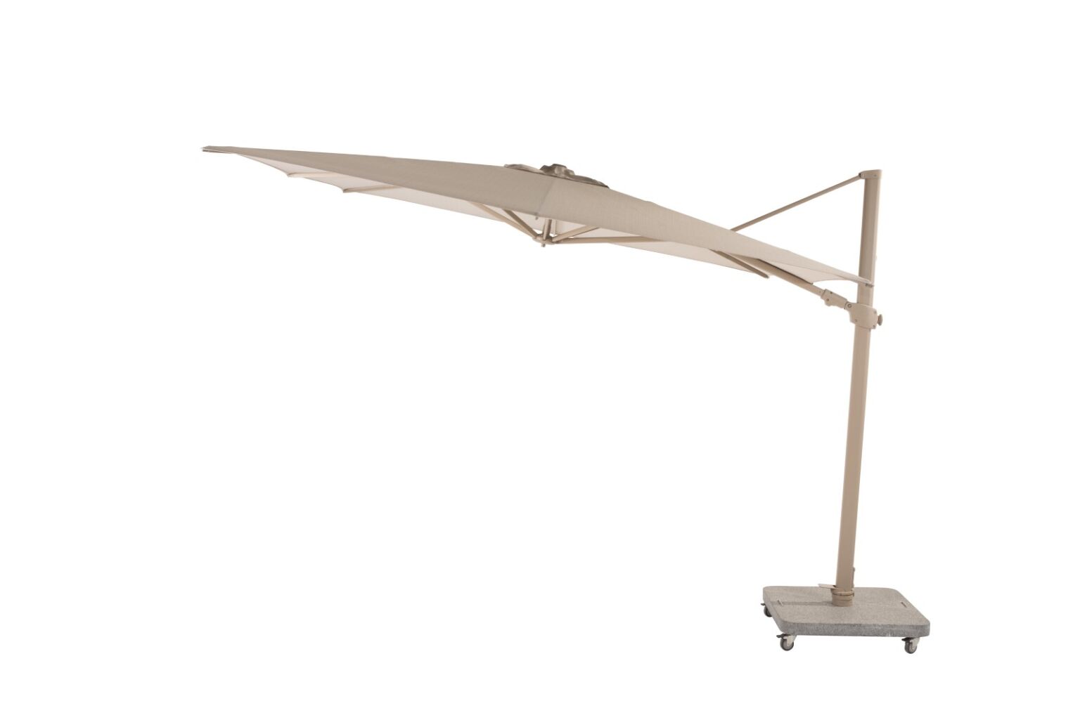 4 Seasons Outdoor Siesta Premium 300 x 300 cm Zand met Latte frame