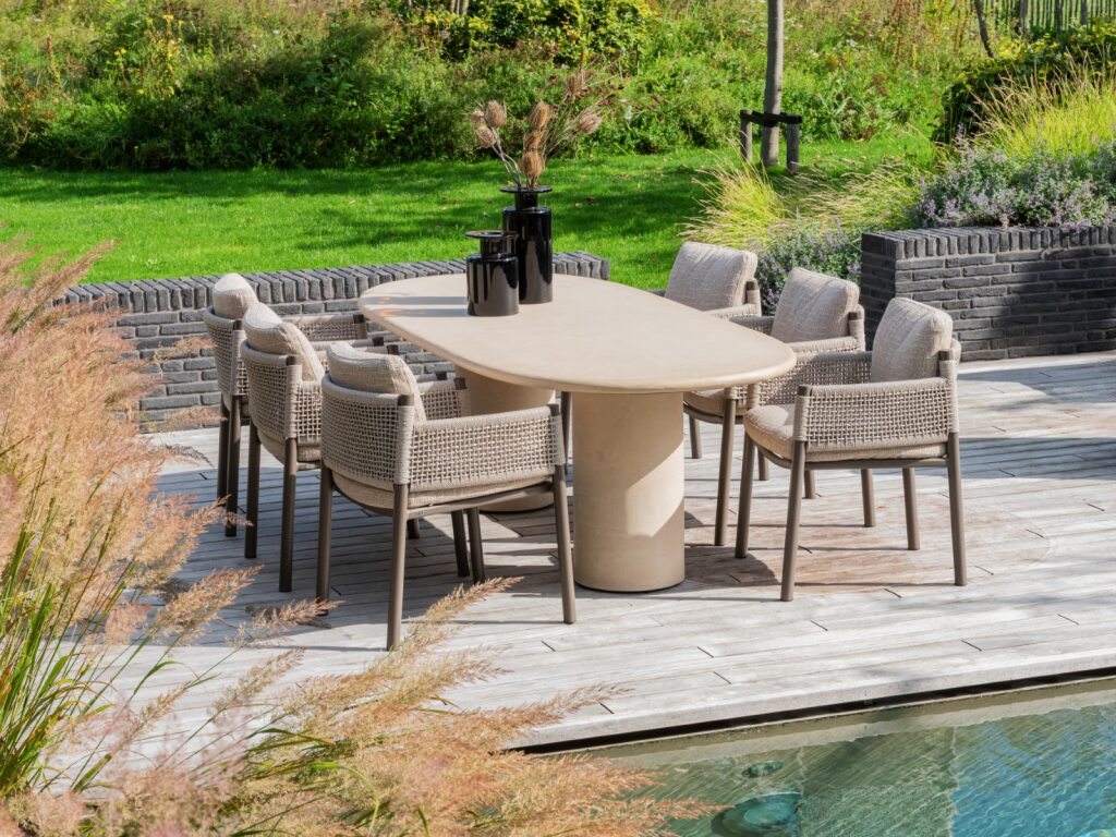 4 Seasons Outdoor Savanne dining stoel incl. 2 kussens