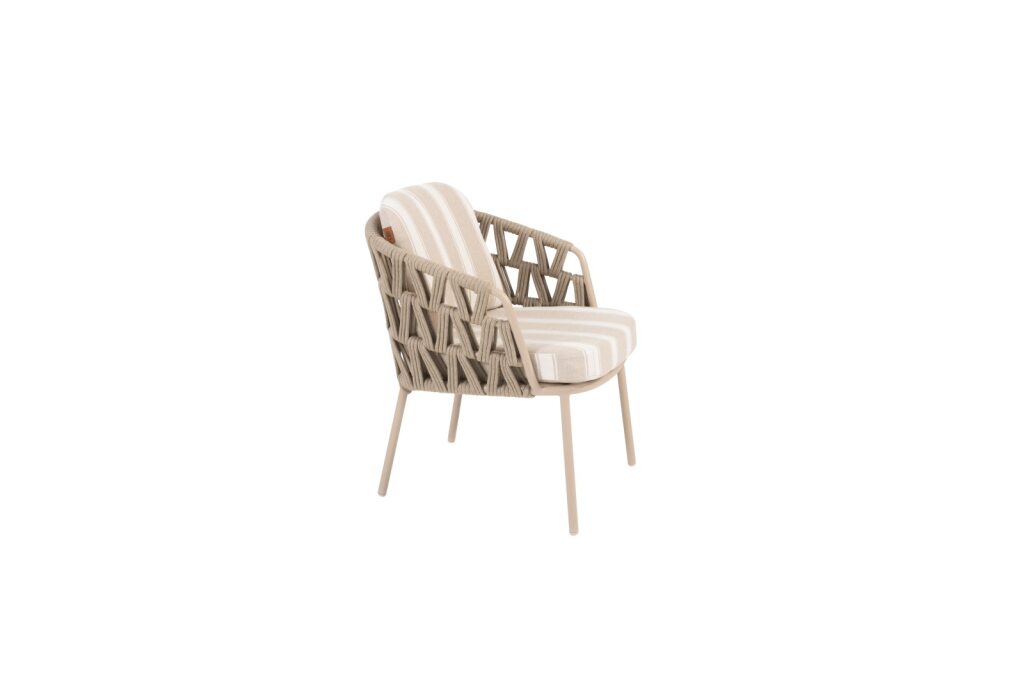4 Seasons Outdoor Beverly dining stoel incl. 2 kussens