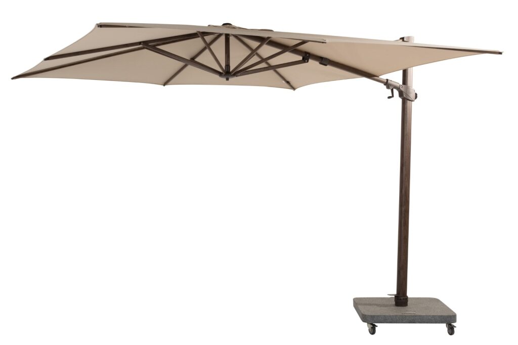 4 Seasons Outdoor Siesta Premium 300 x 300 cm. beach met wenge frame