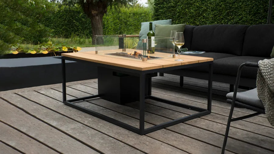 Cosiloft 120 black / teak