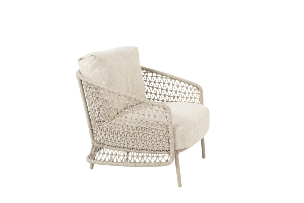 4 Seasons Outdoor Puccini lounge stoel incl. 2 kussens