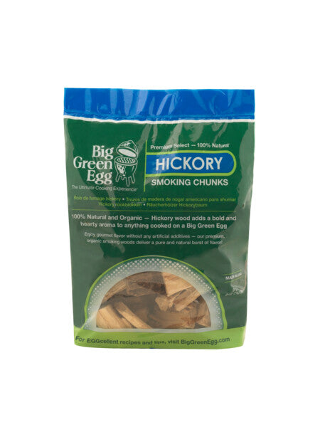 Big Green Egg Hickory Wood Chunks