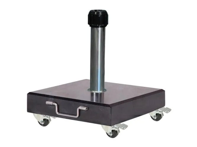 Platinum Parasolvoet Rome Graniet Met Wielen 60 kg