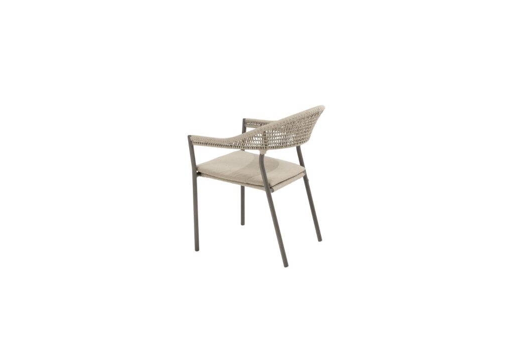 Taste 4SO Sienna stapelbare dining stoel terre incl. kussen
