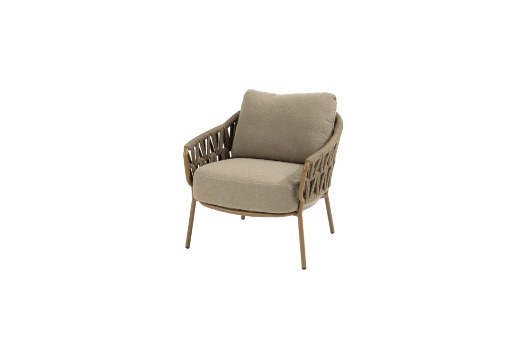 4 Seasons Outdoor Biarritz low dining stoel incl. 2 kussens