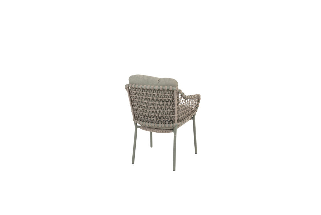 4 Seasons Outdoor Jura stapelbare dining stoel incl. 2 kussens