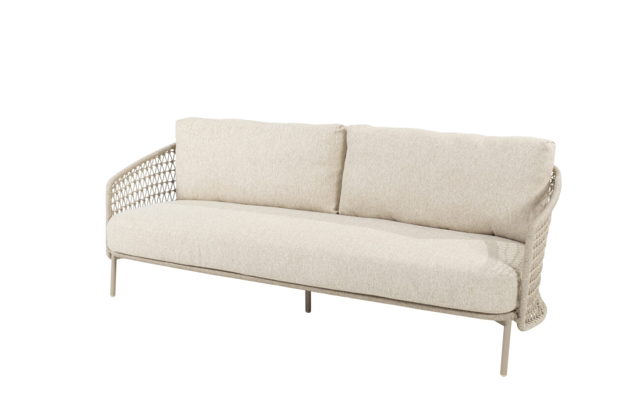 4 Seasons Outdoor Puccini 3-zits lounge bank incl. 3 kussens