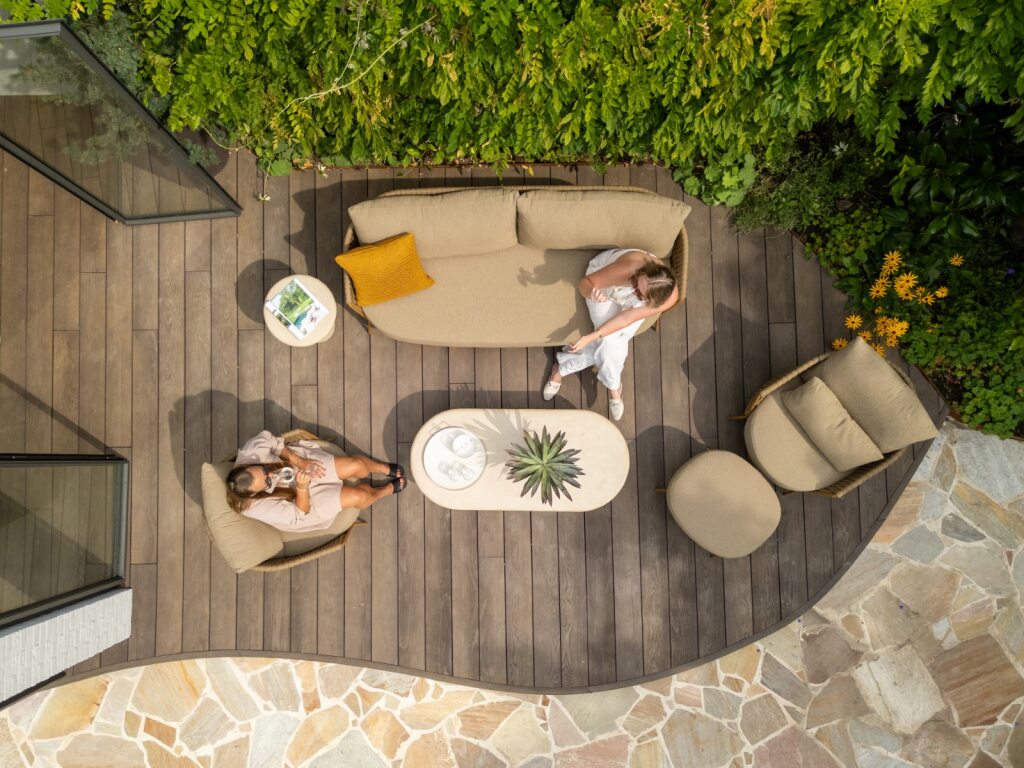 4 Seasons Outdoor Molina voetenbank incl. kussen
