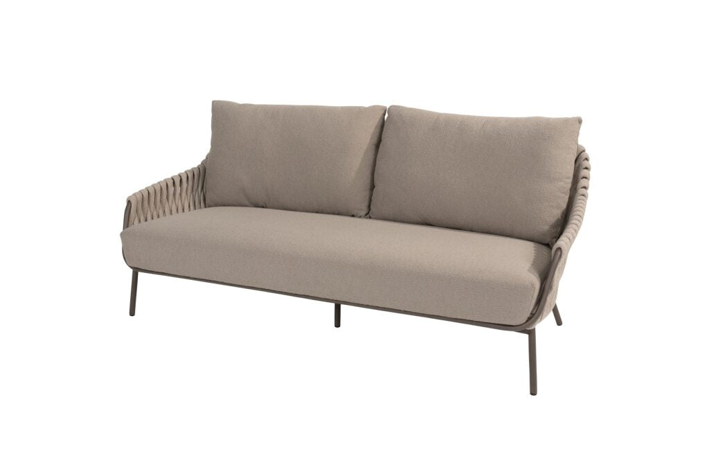 4 Seasons Outdoor Montera 3-zits lounge bank incl. 3 kussens