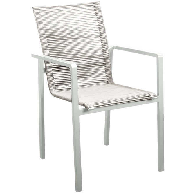 Yoi Seat cushion Ishi wool white