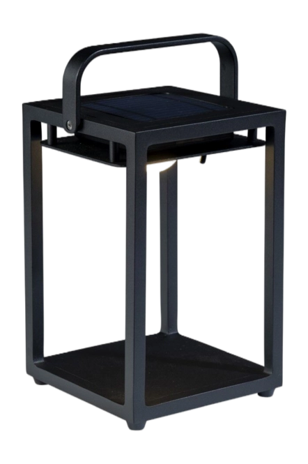 Yoi Linterna black small 16x16x25cm