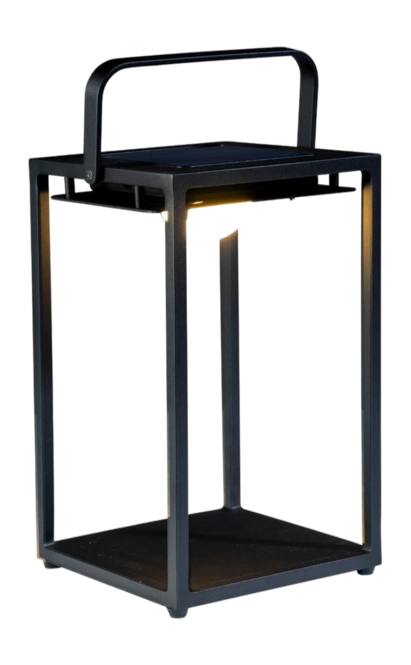 Yoi Linterna black medium 21x21x35cm