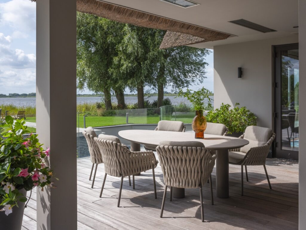 4 Seasons Outdoor Montera dining stoel incl. 2 kussens