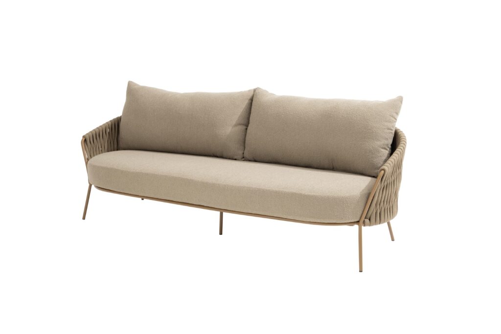 4 Seasons Outdoor Molina 3-zits bank incl. 3 kussens