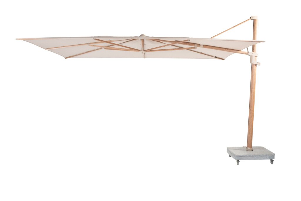 4 Seasons Outdoor Finca 400 x 300 cm. zand met woodlook frame