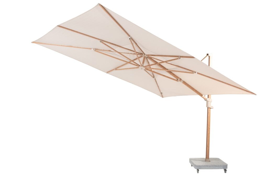 4 Seasons Outdoor Finca 400 x 300 cm. zand met woodlook frame