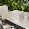 Taste by 4 Seasons Prado tuintafel terre met keramisch blad barrel 300 x 110 cm