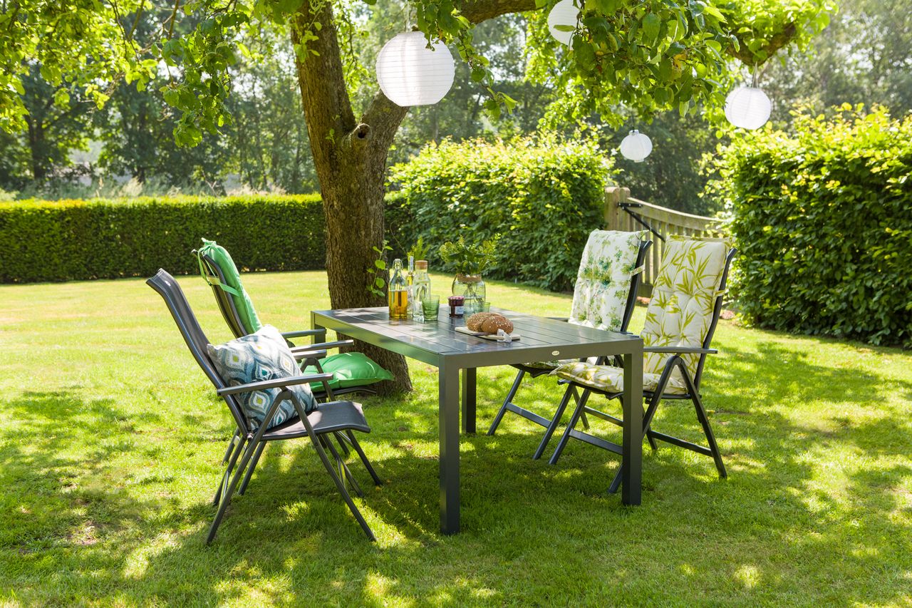 Hartman Alice Verstelbare Tuinstoel Antraciet antraciet