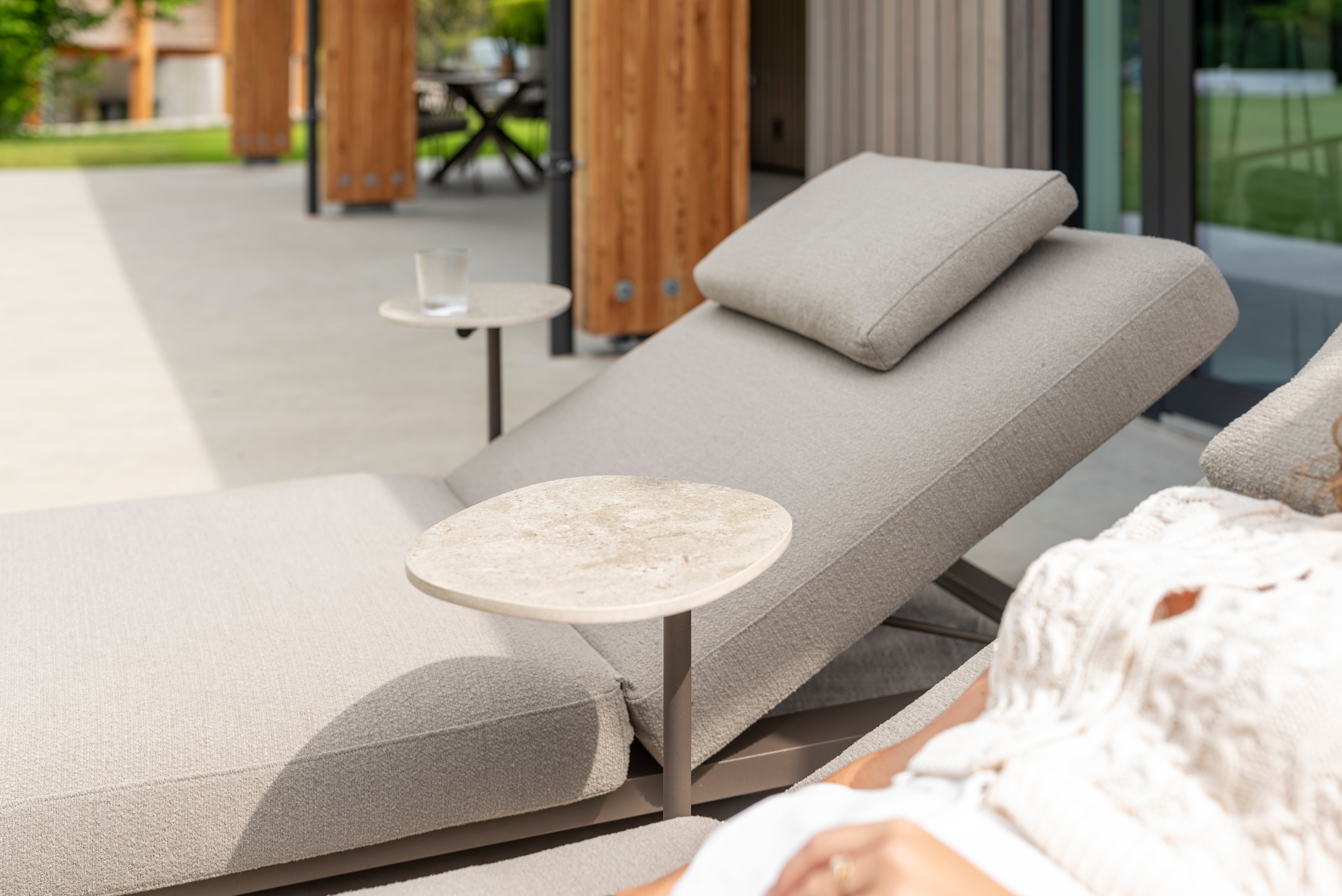 4 Seasons Madeira ligbed incl. kussen en hoofdsteun terre